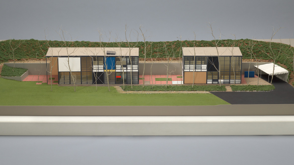 Charles Eames, Ray Eames. Eames House, Los Angeles, California. 1949. Plastic and wood, 20 × 84 × 30&#34; (50.8 × 213.4 × 76.2 cm). Model maker: Derek Hamner. The Museum of Modern Art, New York. Emilio Ambasz Fund
