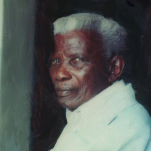 Philome Obin in his studio, 1983