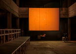 Alexandre Estrela. Viagem ao Meio, 2010. 16mm and video (color, sound), 60 min. Installation view in Lua Cão (May 25–July 15, 2017), Galeria Zé dos Bois, Lisbon. Courtesy the artist and Travesía Cuatro, Madrid. Photo: Lais Pereira
