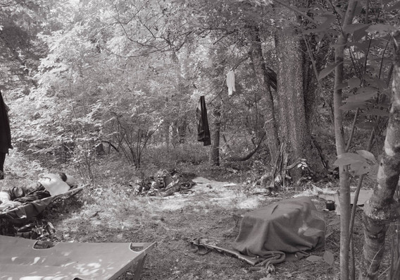 An-My Lê. Cots, from the series Small Wars. 1999–2002