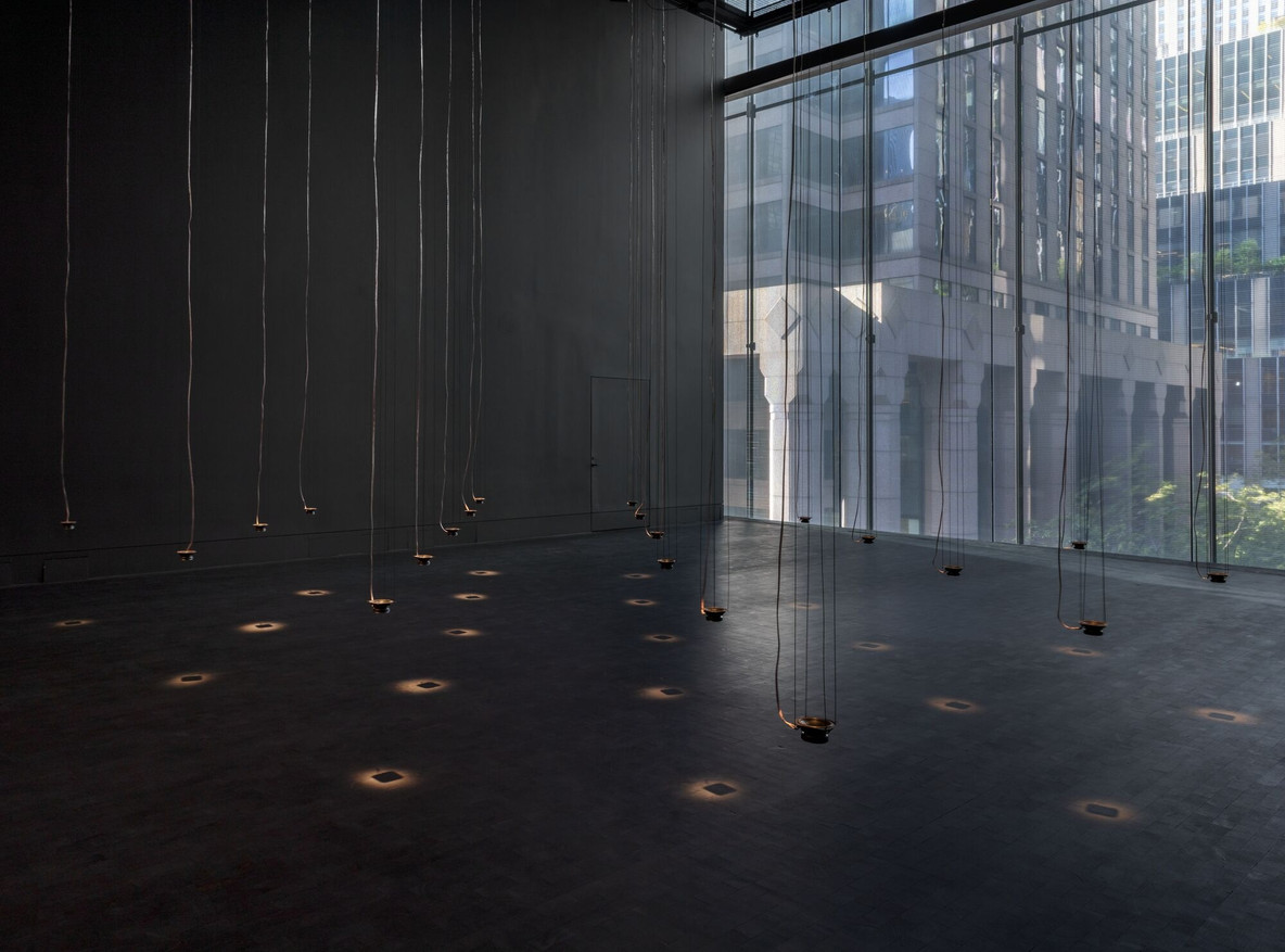 Installation view of Studio Residency: Pamela Z
