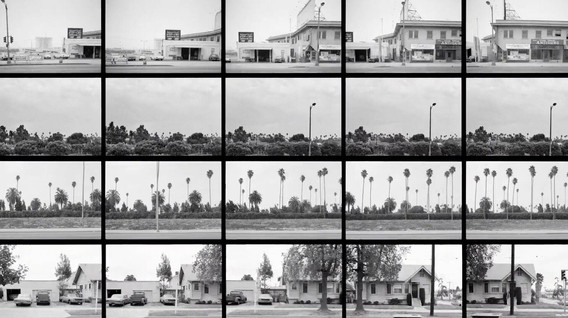 Ed Ruscha. Jerry McMillan Sunset Strip Shoot – Contact Sheet. c. 1965