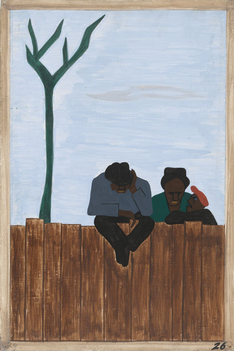 Jacob Lawrence. And people all over the South began to discuss this great movement. 1940–41