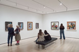 Installation view of Picasso in Fontainebleau, The Museum of Modern Art, New York, October 8, 2023–February 17, 2024. Photo: Gus Powell. Digital image © 2023 The Museum of Modern Art, New York. ​​All works © 2023 Estate of Pablo Picasso/Artists Rights Society (ARS), New York