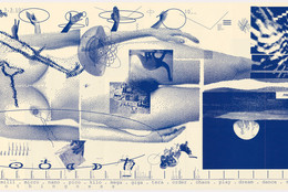 April Greiman. “Does It Make Sense?” Design Quarterly no. 133, 1986. Video-computer graphic offset lithograph. Courtesy April Greiman