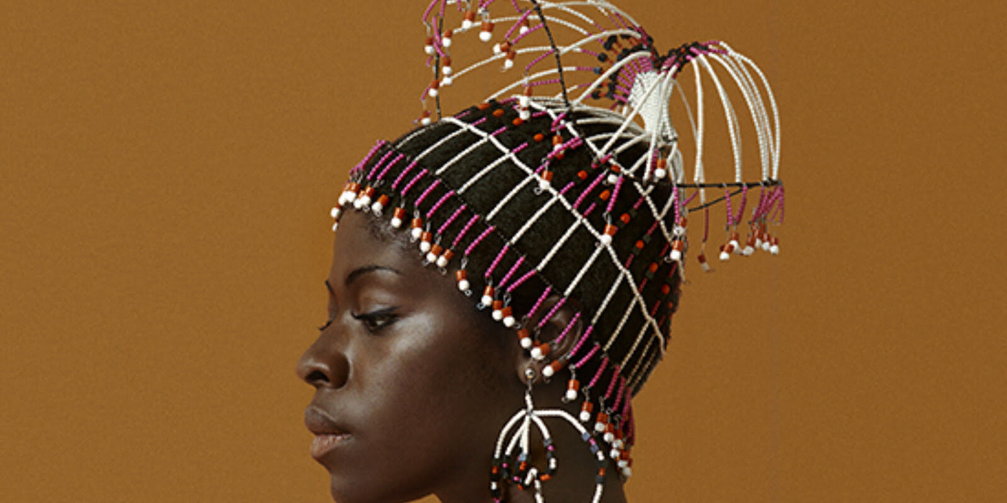 Kwame Brathwaite. Untitled (Sikolo with Carolee Prince Designs). 1964–68. Inkjet print, printed 2018, 30 × 30" (76.2 × 76.2 cm). The Museum of Modern Art, New York. Committee on Photography Fund. © 2023 Kwame Brathwaite