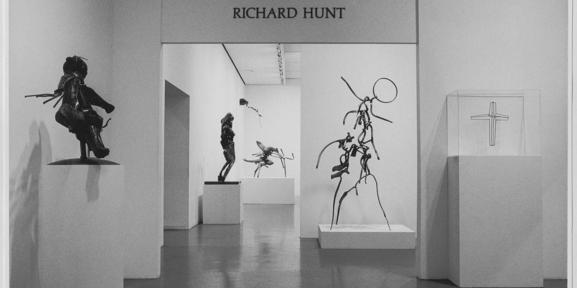 Installation view of the exhibition The Sculpture of Richard Hunt, March 25–June 9, 1971. Photographic Archive. The Museum of Modern Art Archives, New York. IN959.3. Photo: Alexandre Georges
