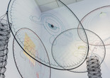 Installation view of the exhibition Carolina Caycedo: Spiral for Shared Dreams, The Museum of Modern Art, New York, November 11, 2023–May 19, 2024. Photo: Jonathan Dorado. Digital image © 2024 The Museum of Modern Art, New York