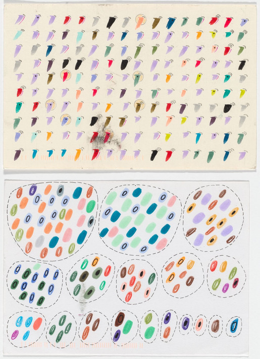Giorgia Lupi, Stefanie Posavec. Dear Data: Week 47 (Smells / A Week of Scents-Smells). 2015