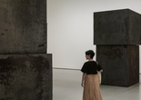 Installation view, Richard Serra’s Equal, October 21, 2019–ongoing; photographed in October 2019. Photo: John Wronn. Digital image © 2024 The Museum of Modern Art, New York
