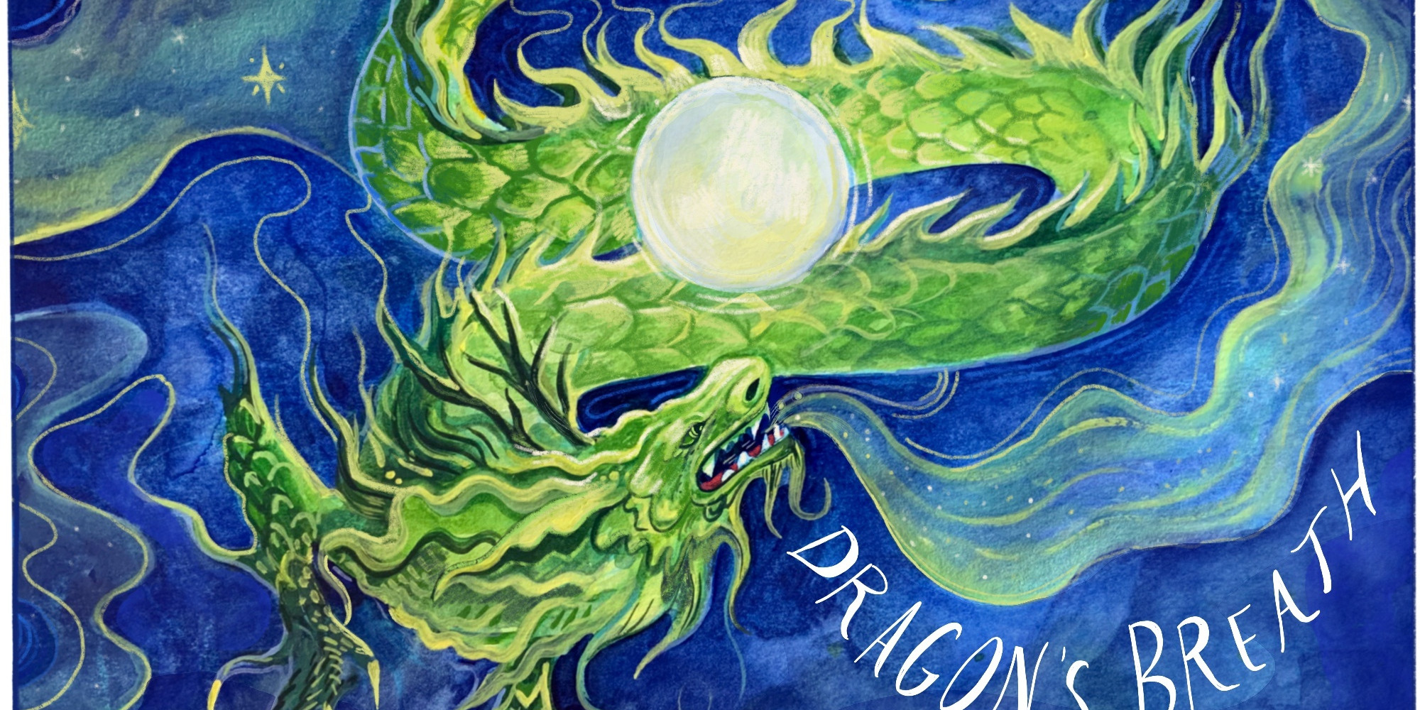 Panel from Singha Hon’s Dreams of Dragons, 2024. Courtesy the artist