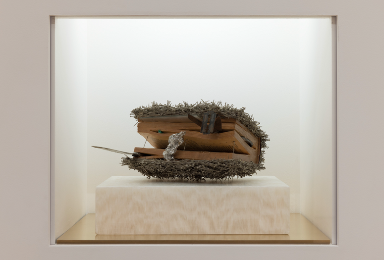 Installation view of the exhibition Artist’s Choice: Grace Wales Bonner—Spirit Movers, November 18, 2023–April 7, 2024. IN2546.15. Photograph by Emile Askey. Artwork: Lucas Samaras. Book 4. 1962