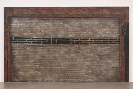 Martin Wong. Houston Street. 1986. Acrylic on canvas, 8 × 13&#39; (243.8 × 396.2 cm). The Museum of Modern Art, New York. Gift of Steven Johnson and Walter Sudol. © 2024 Estate of Martin Wong, courtesy the estate and P·P·O·W Gallery, New York. Photo: Jonathan Muzikar