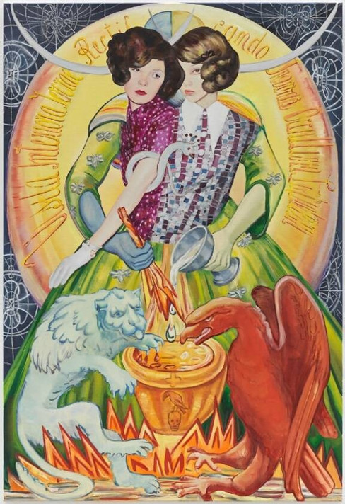 Paulina Olowska. Hybrid (Visita interiora terrae rectificando invenies occultum lapidem). 2021