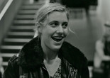 Frances Ha. 2012. USA. Directed by Noah Baumbach. The Museum of Modern Art, New York. Film Study Collection Image description: A black-and-white image frames the smiling face of Greta Gerwig in character as Frances Ha