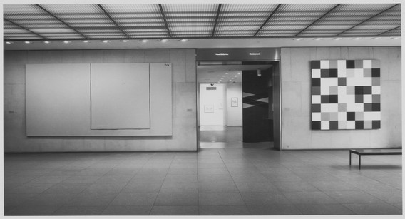 Installation view of the exhibition Recent Acquisitions: American, The Museum of Modern Art, New York, February 11–March 11, 1971