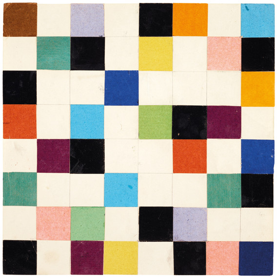Ellsworth Kelly. Study for Colors for a Large Wall. 1951. © Ellsworth Kelly Foundation