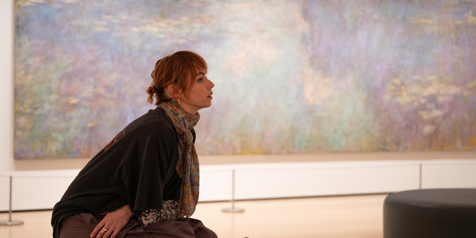 Jess Bush at MoMA, 2024. Photo: Naeem Douglas