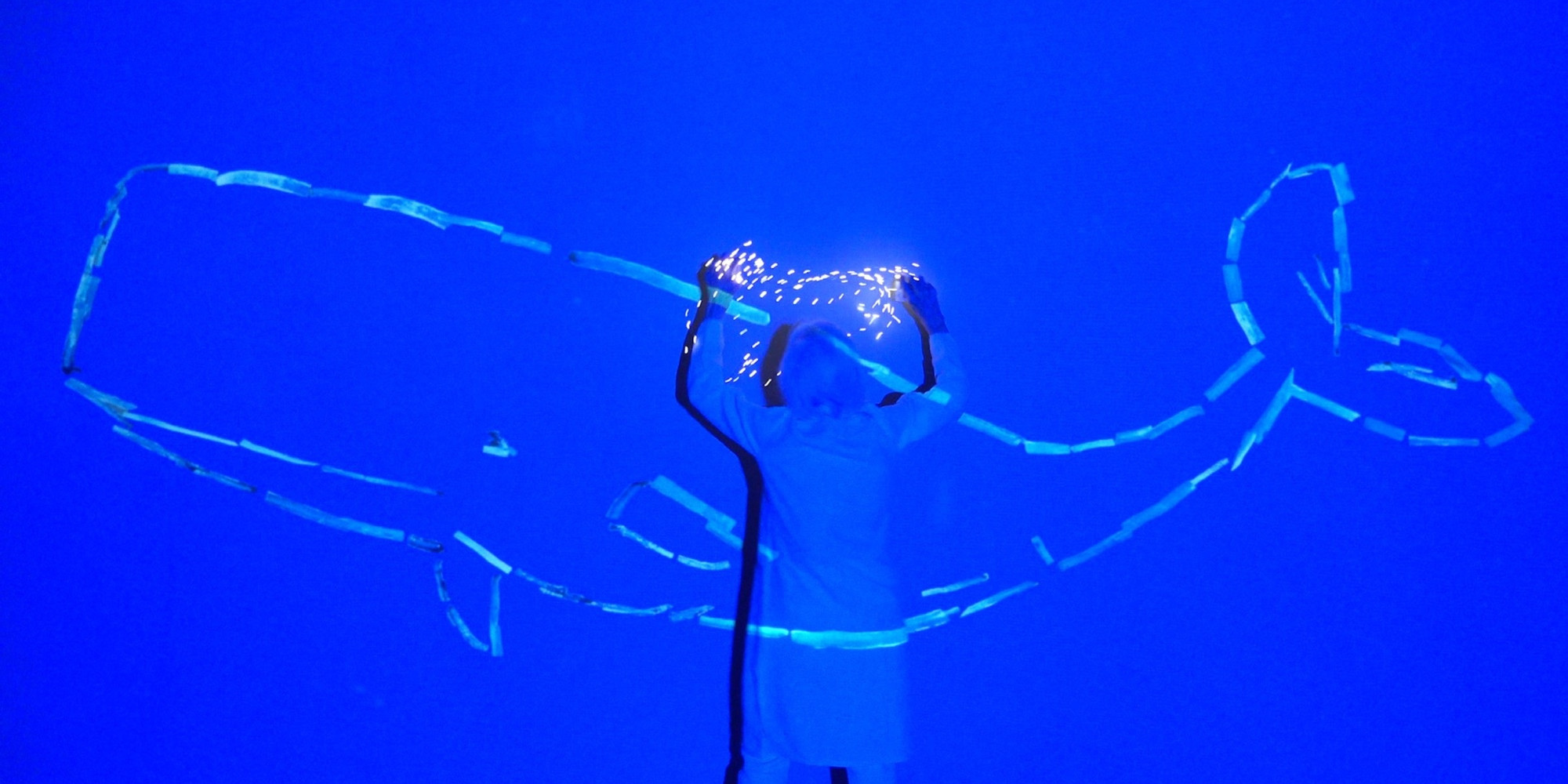 Joan Jonas. Still from To Touch Sound. 2024. Courtesy the artist