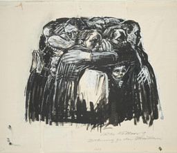 Study for The Mothers (plate 6 from War)
