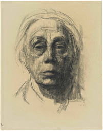 Self-Portrait Facing Forward