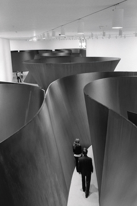 Installation view of Richard Serra Sculpture: Forty Years, MoMA, June 3–September 24, 2007
