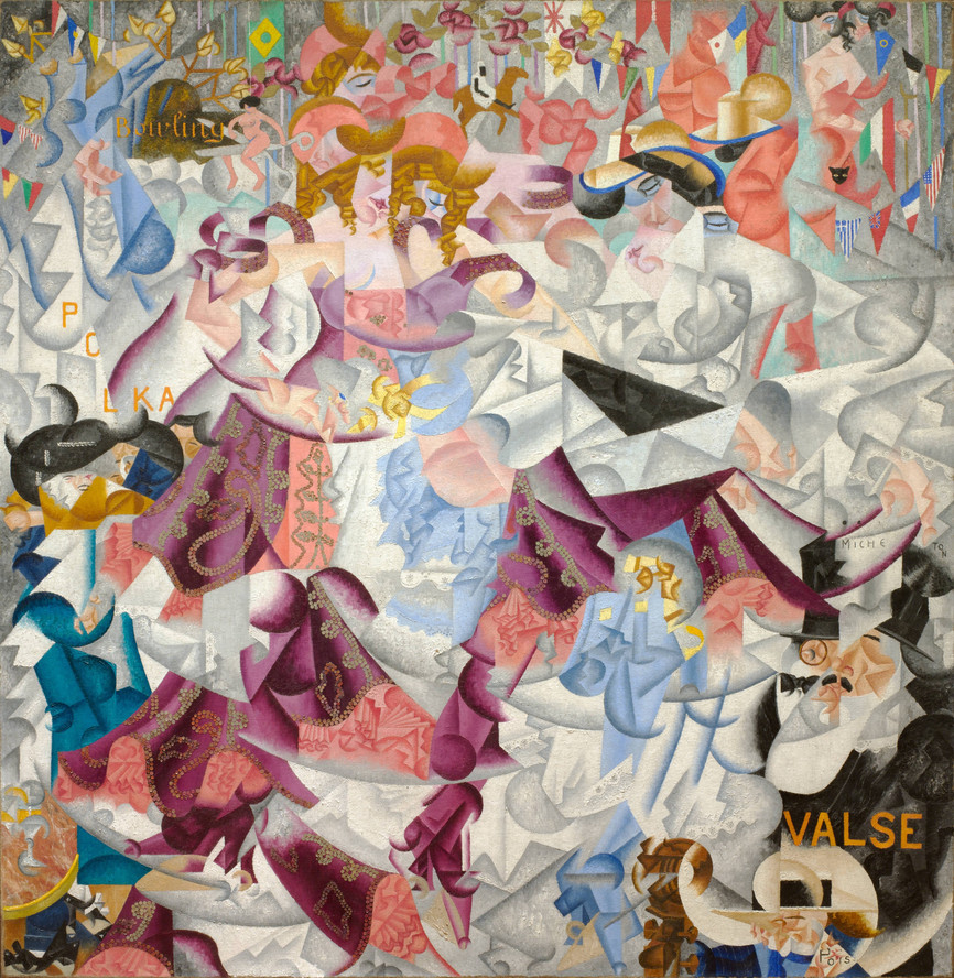 Gino Severini. Dynamic Hieroglyphic of the Bal Tabarin. 1912