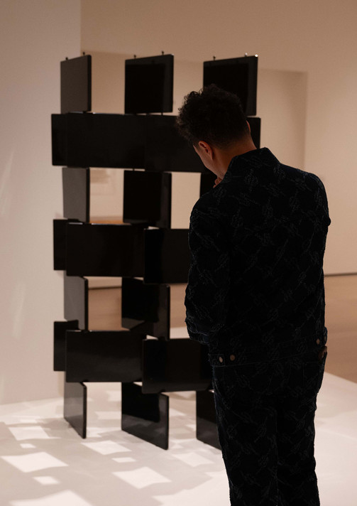 José James with Eileen Gray’s Screen (1922)