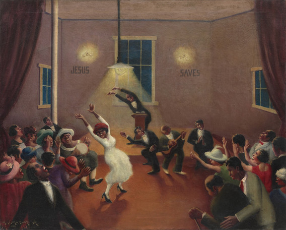 Archibald John Motley Jr. Tongues (Holy Rollers). 1929