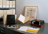 Documents in the Museum Archives, The Museum of Modern Art, New York, August 2004. Image © The Museum of Modern Art, New York