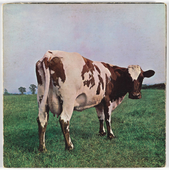 Hipgnosis. Album cover for Pink Floyd, Atom Heart Mother. 1970