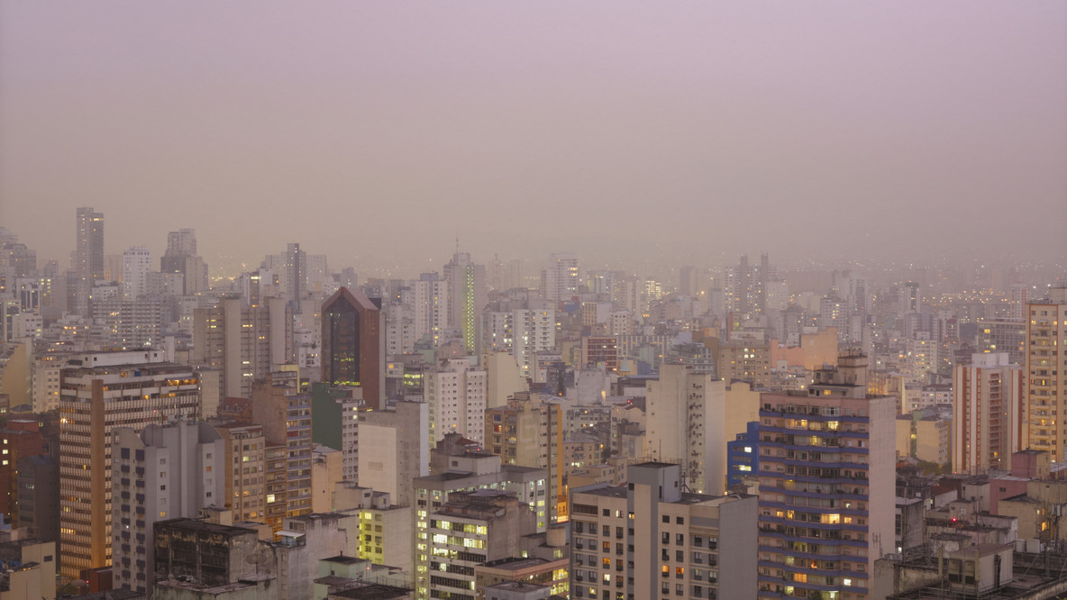 Suwon Lee. Purple Haze. 2011. Inkjet print, 36 1/4 × 47 1/4&#34; (92 × 120 cm). Gift of Patricia Phelps de Cisneros through the Latin American and Caribbean Fund in honor of Clara Rodríguez-Cisneros. © 2024 Suwon Lee