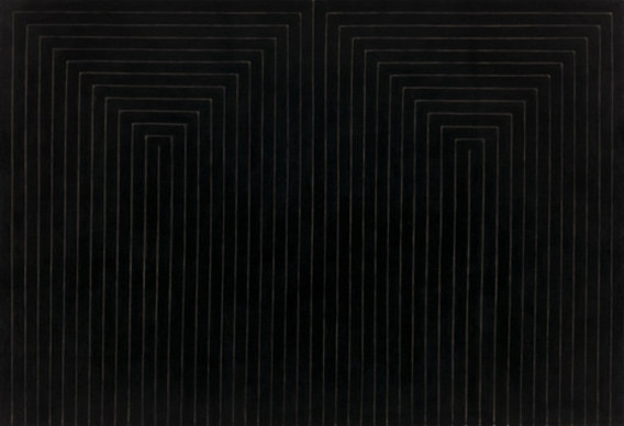 Frank Stella. The Marriage of Reason and Squalor, II. 1959