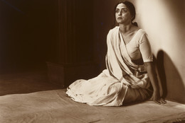 Pushpamala N. Adbhuta from The Navarasa Suite, from the series Bombay Photo Studio. 2003. Gelatin silver print, 25 7/8 × 19 15/16&#34; (65.7 × 50.6 cm). The Museum of Modern Art, New York. John Szarkowski Fund. © 2024 Pushpamala N