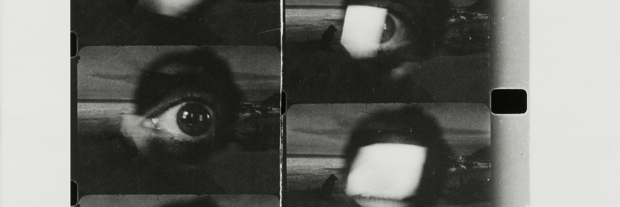 Robert Frank. Mabou Winter Footage. 1977. Gelatin silver print, 23 11/16 × 14 3/4&#34; (60.1 × 37.5 cm). The Museum of Modern Art, New York. Purchase. © 2024 The June Leaf and Robert Frank Foundation