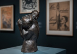 Installation view, Käthe Kollwitz, The Museum of Modern Art, New York, March 31–July 20, 2024. Photo: Jonathan Dorado