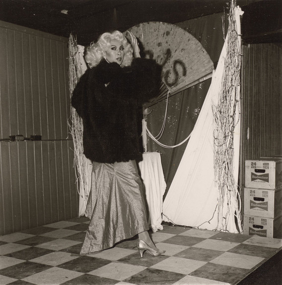 Reynaldo Rivera. Performer, Mugy’s (1). c. 1990