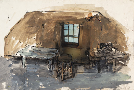 June Leaf. The Room Upstairs I. 1973