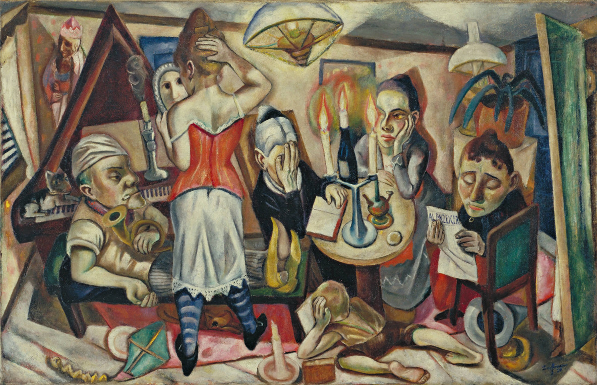 Max Beckmann. Family Picture. Frankfurt, 1920