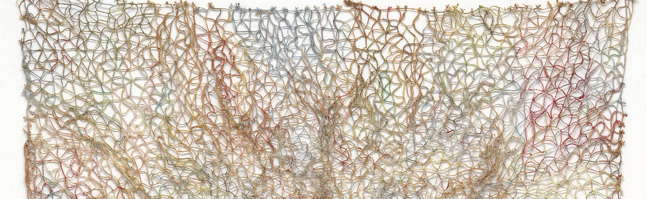 Ed Rossbach. Constructed Color Wall Hanging. 1965. Synthetic raffia, 57 × 71&#34; (144.8 × 180.3 cm). The Museum of Modern Art, New York. Emery Fund