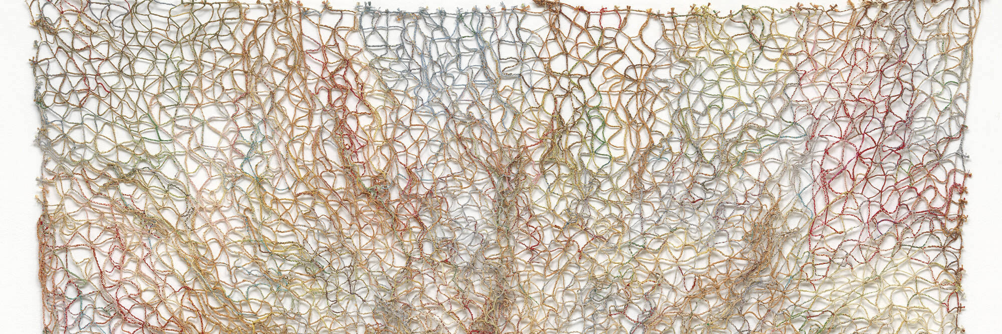 Ed Rossbach. Constructed Color Wall Hanging. 1965. Synthetic raffia, 57 × 71&#34; (144.8 × 180.3 cm). The Museum of Modern Art, New York. Emery Fund