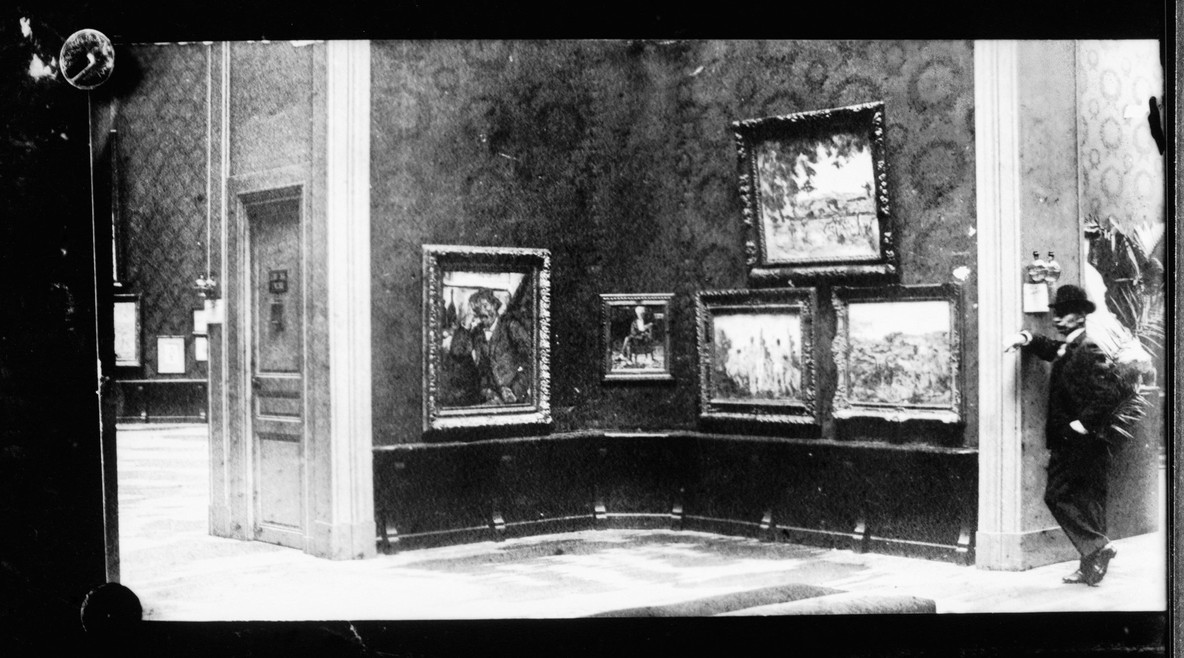 View of the Cézanne Room at Salon d’Automne, 1904