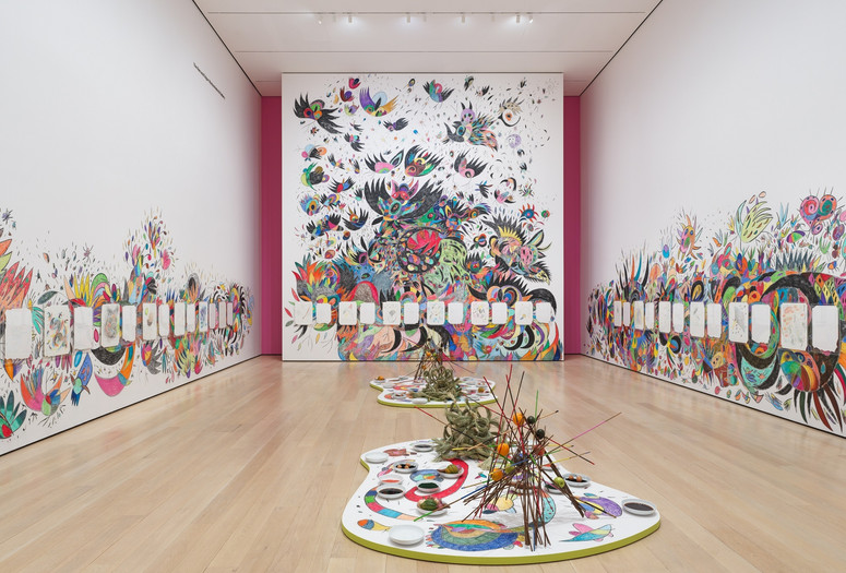Installation view of Projects: Tadáskía, The Museum of Modern Art, New York, May 24–October 14, 2024. Photo: Jonathan Dorado