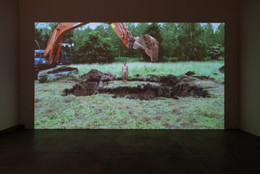 Regina José Galindo. Tierra. 2013. Video: color, 33 min, 30 sec. The Museum of Modern Art, New York. Gift of Mario Cader-Frech through the Latin American and Caribbean Fund. Photo: Kris Graves