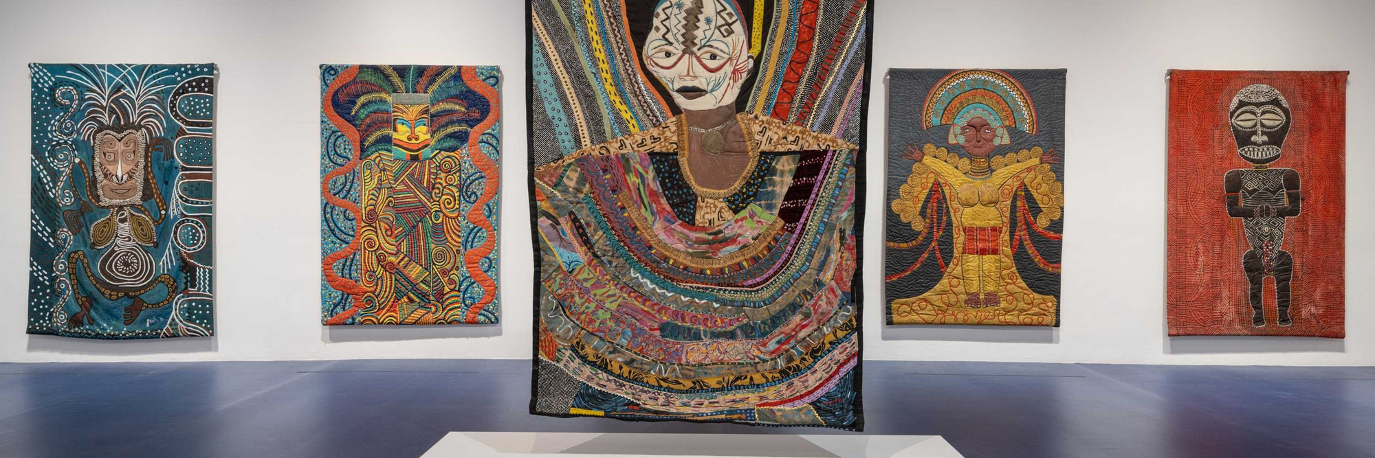 Installation view of Pacita Abad, on view at MoMA PS1 from April 4 through September 2, 2024. Photo: Kris Graves