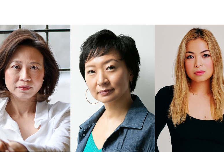 From left: Anne Anlin Cheng. Photo: Sameer A. Khan; Cathy Park Hong. Photo: Beowulf Sheehan; Jia Tolentino. Photo: Elena Mudd