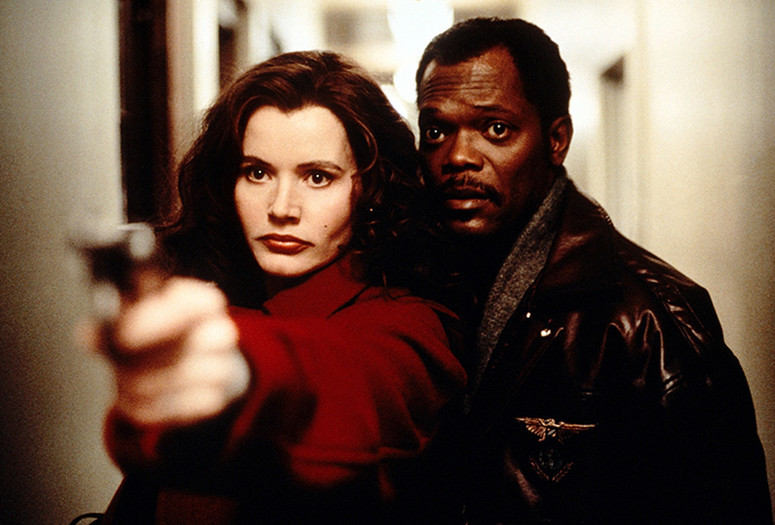 The Long Kiss Goodnight. 1996. USA. Directed by Renny Harlin. Image courtesy of Everett Collection.