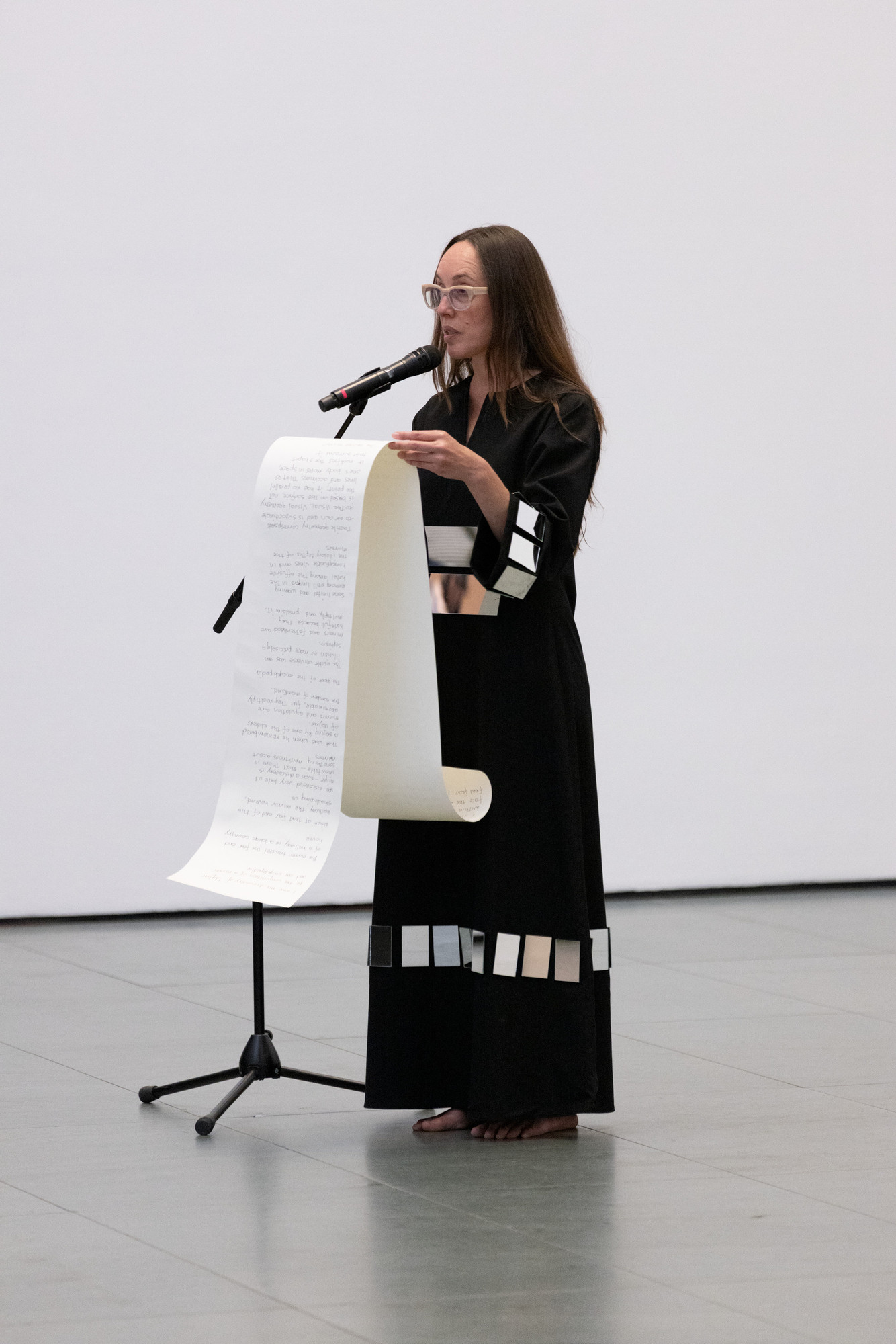 Performance images of Joan Jonas: Mirror Piece I & II: Performance ...