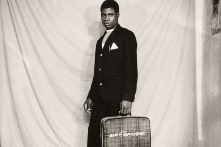 Sanlé Sory. Traveller (Le Voyageur). 1970–85. Gelatin silver print. The Museum of Modern Art, New York. Committee on Photography Fund. © 2024 Sanlé Sory. Courtesy Yossi Milo Gallery, New York