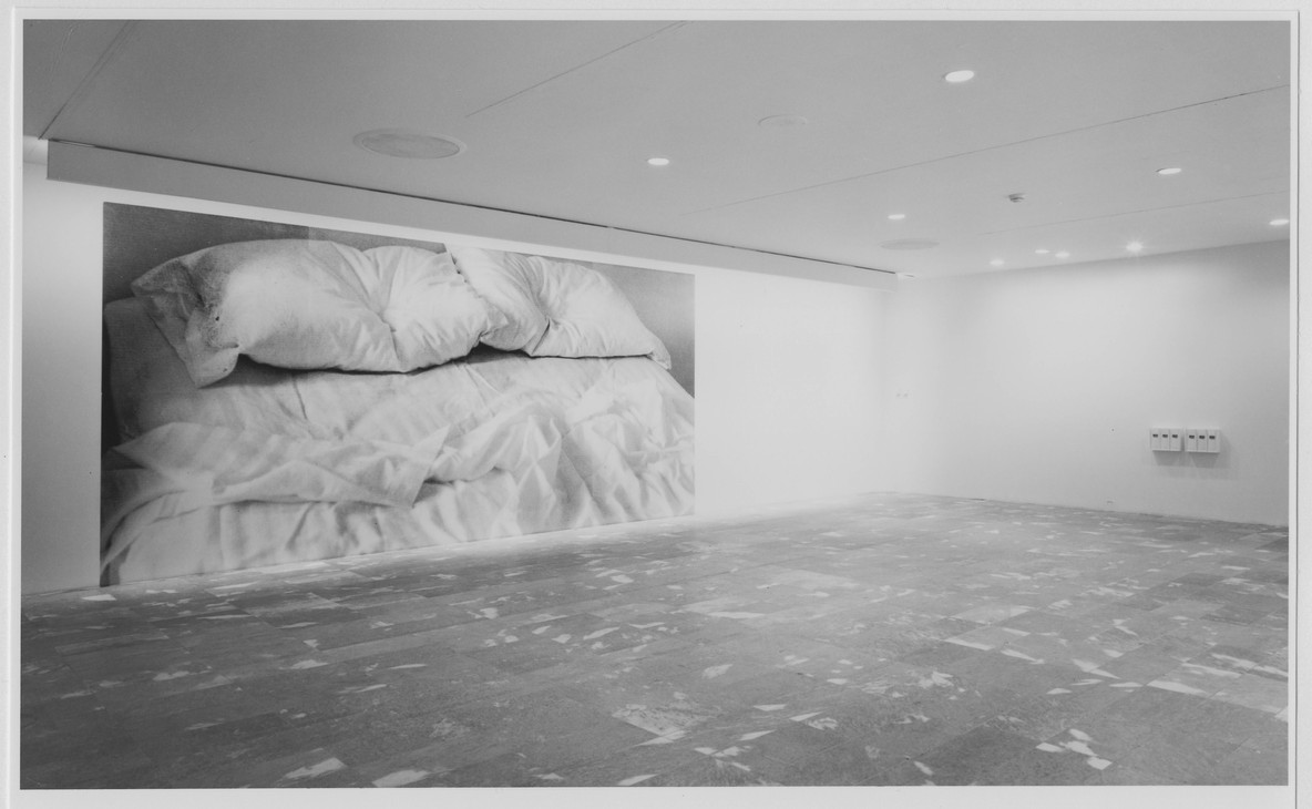 Felix Gonzalez-Torres. “Untitled”. 1991. Installed in The Museum of Modern Art, New York as part of Projects 34: Felix Gonzalez-Torres